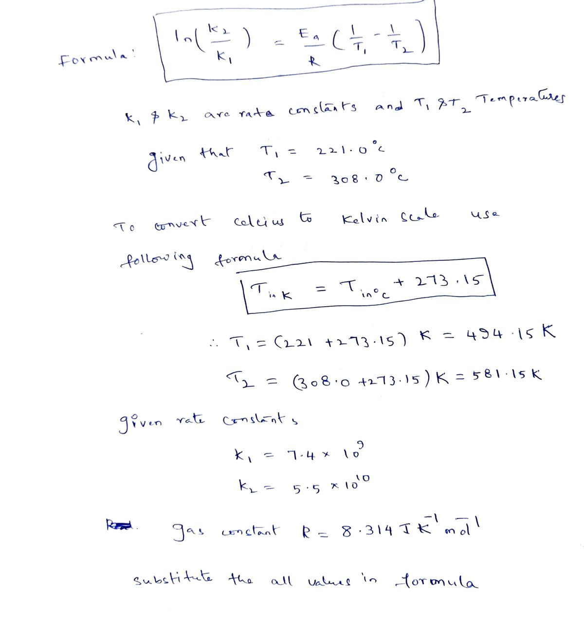 Chemistry homework question answer, step 1, image 1